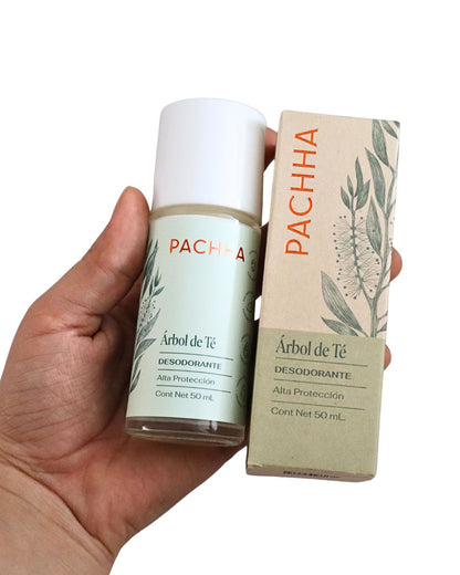 Para qué sirve el desodorante árbol de té natural roll on