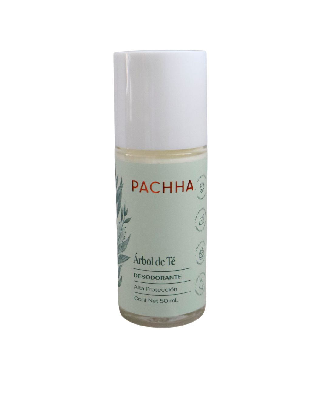 Desodorante árbol de té roll on natural 50 ml Pachha
