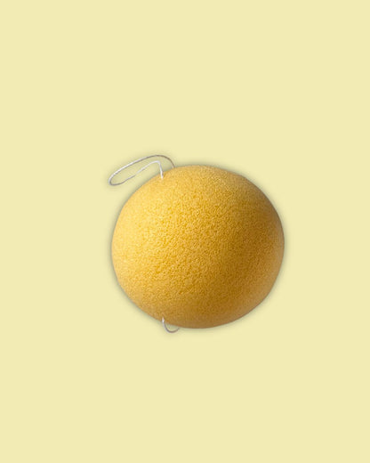 Esponja konjac facial 100% natural - Limpieza y exfoliación suave - Teraviva