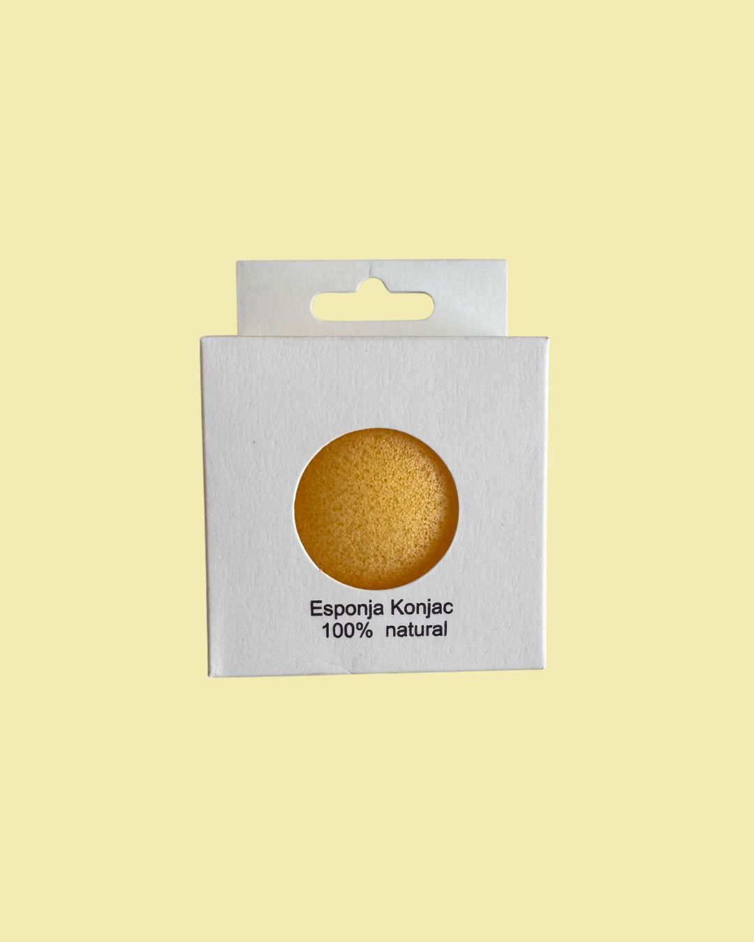 Esponja konjac facial 100% natural - Limpieza y exfoliación suave - Teraviva