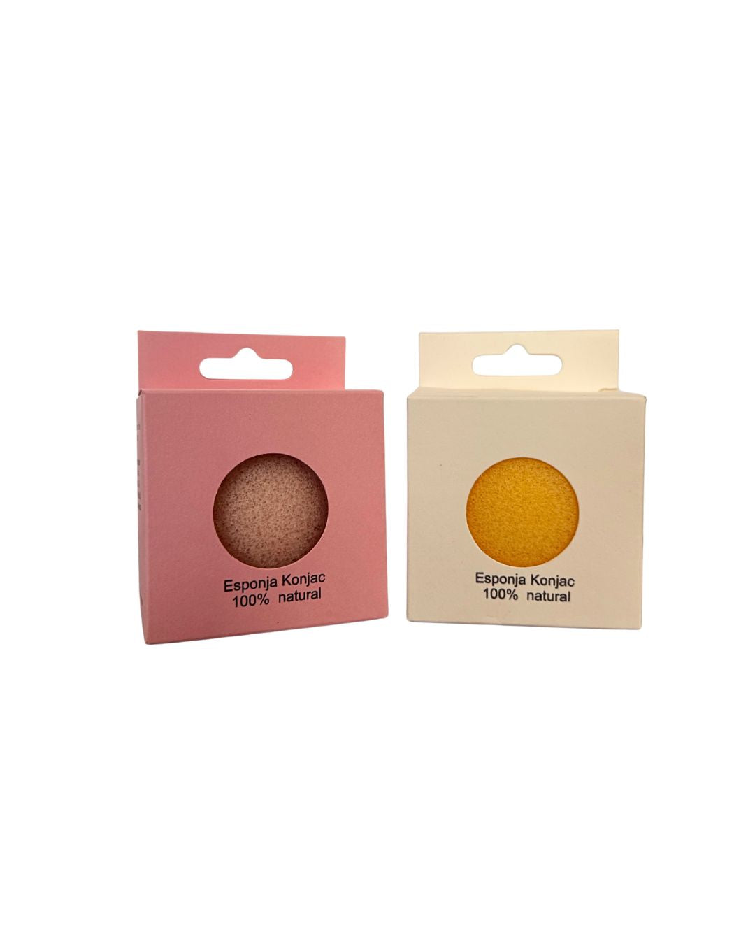 Esponja konjac facial 100% natural - Limpieza y exfoliación suave - Teraviva