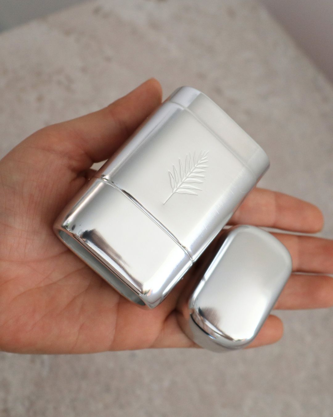 Estuche para desodorante recargable en aluminio Coco Salvaje