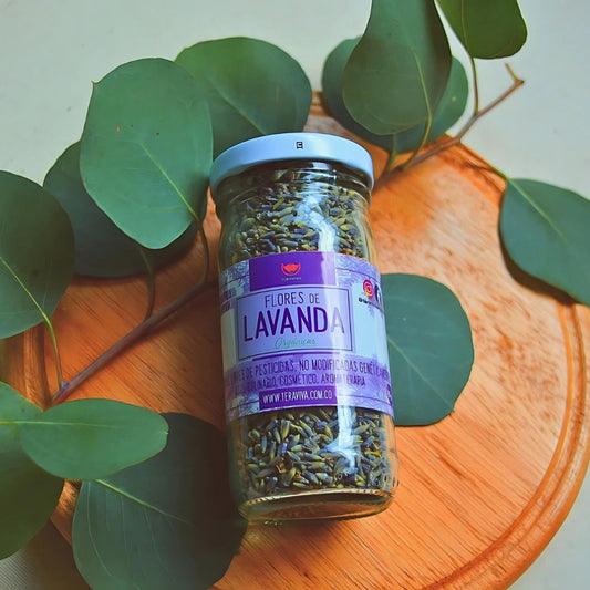 Flores de lavanda orgánicas para dormir mejor