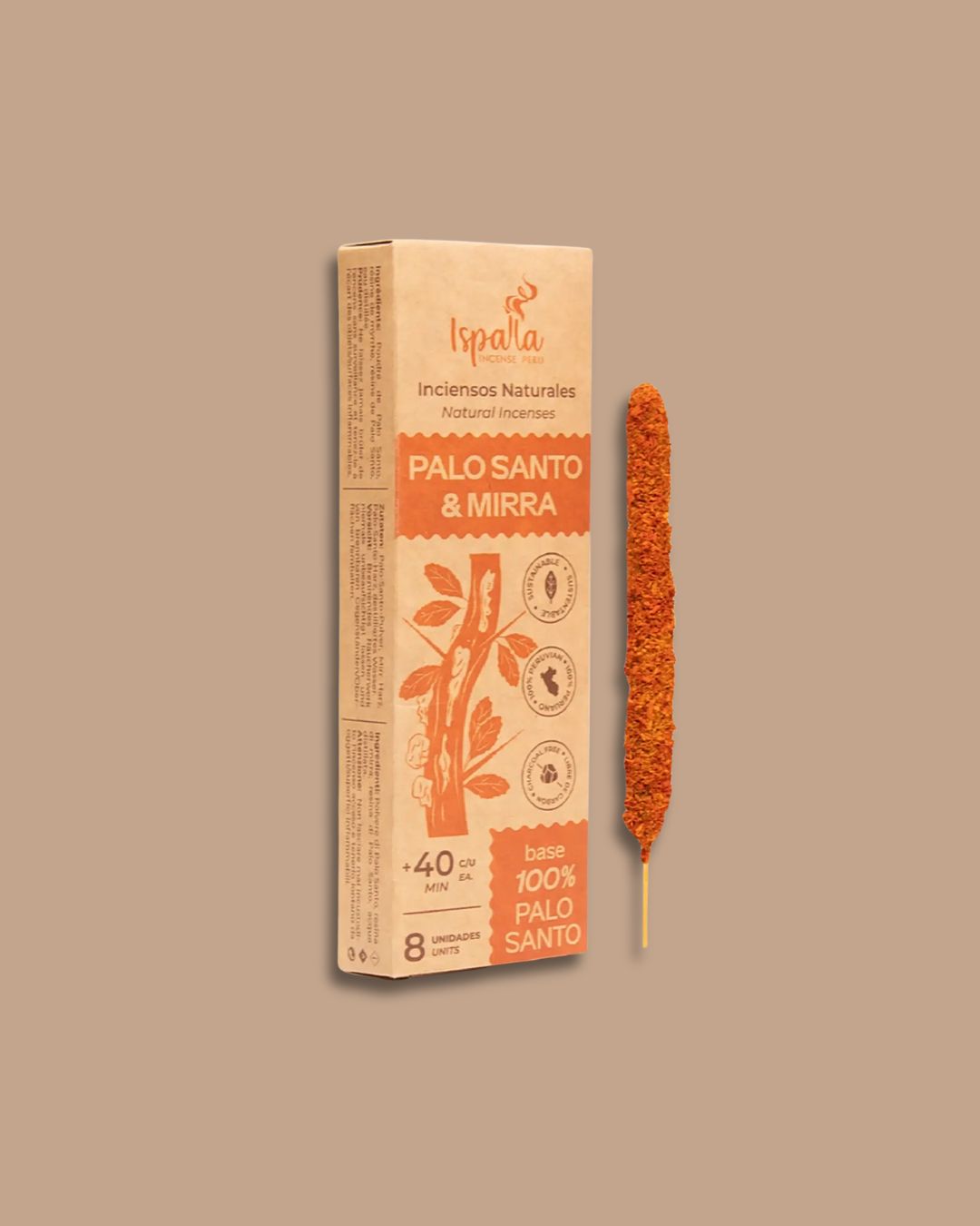 Incienso de palo santo y mirra - Teraviva