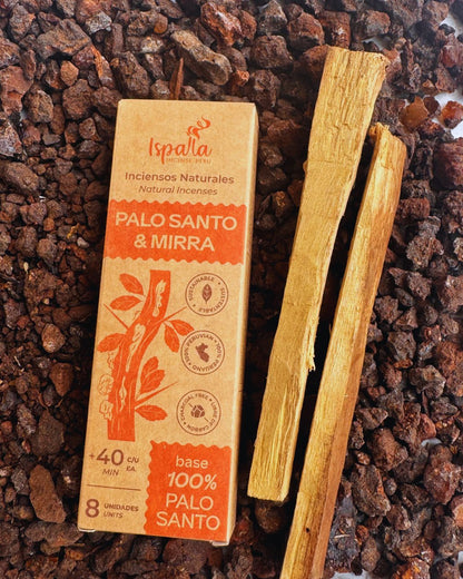 Incienso de palo santo y mirra - Teraviva