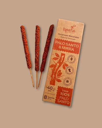 Incienso de palo santo y mirra - Teraviva