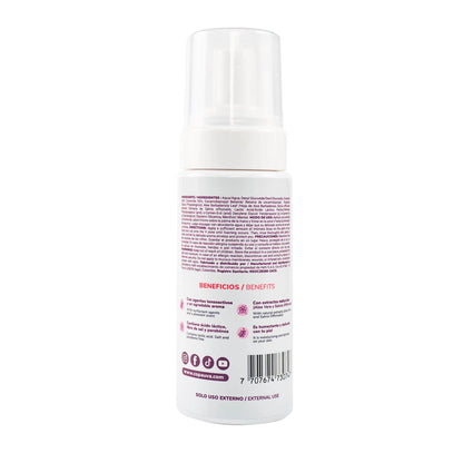 Espuma suave del jabón íntimo femenino Uva