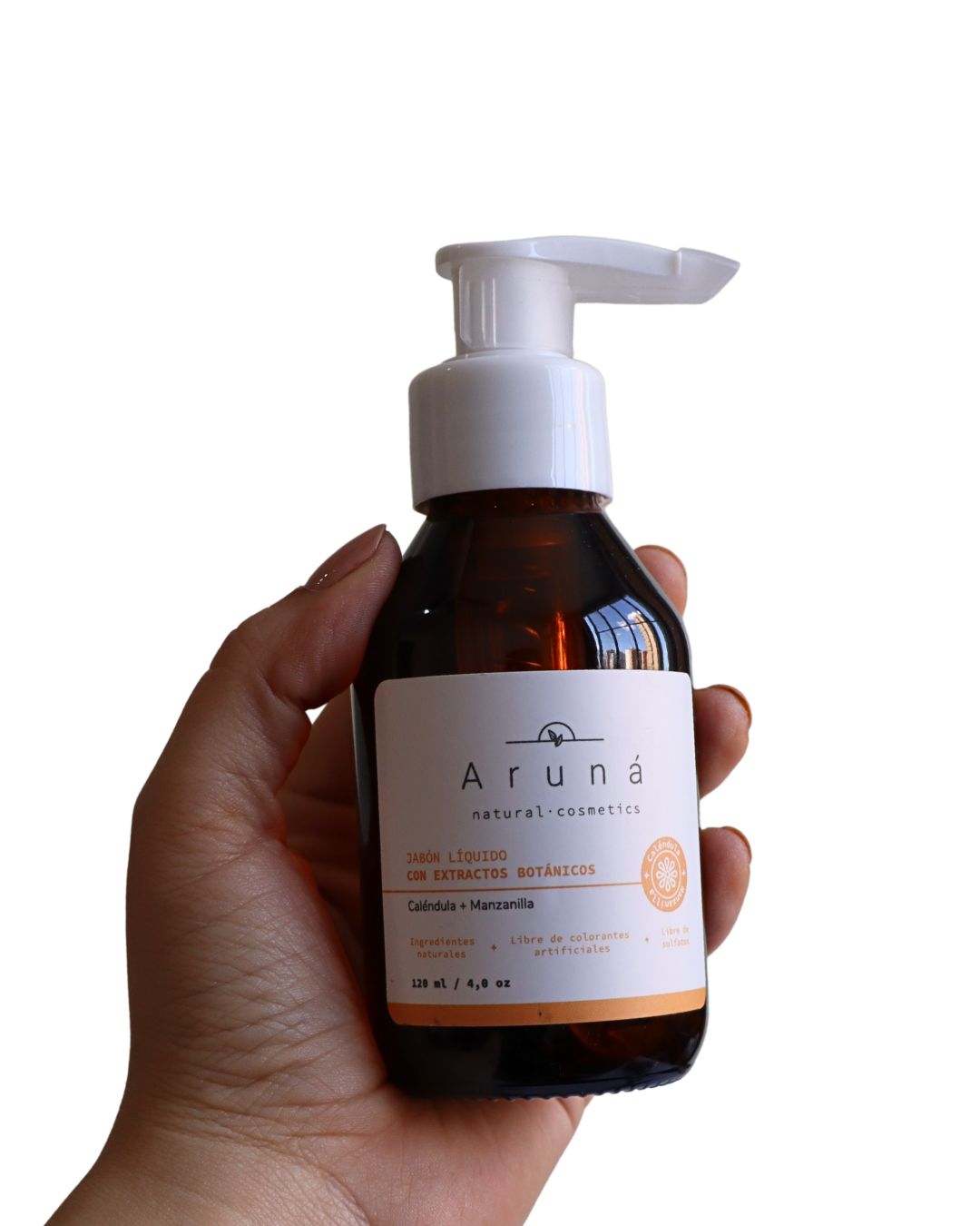 jabon facial aruna tamaño real