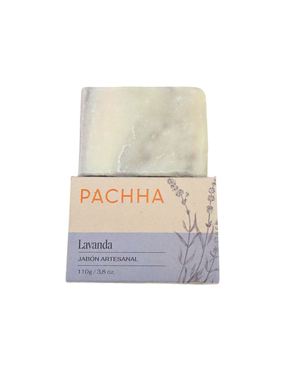 Jabón de lavanda relajante Pachha para calmar la piel