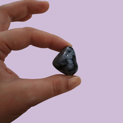 Obsidiana pulida copo de nieve