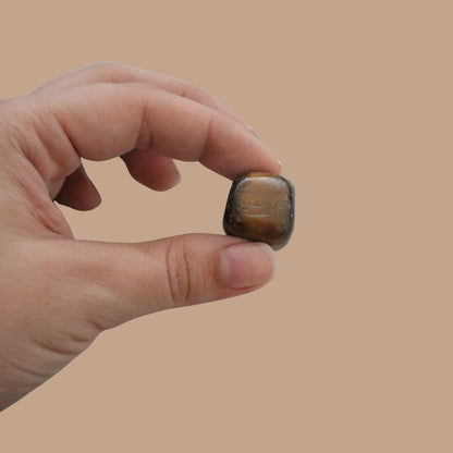 Piedra Ojo de tigre pulida, pieza única número 6 - Teraviva