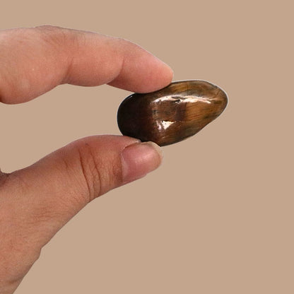 Piedra Ojo de tigre pulida, pieza única número 12 - Teraviva