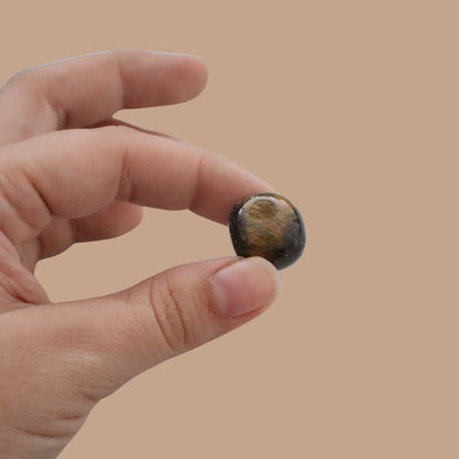 Piedra Ojo de tigre pulida, pieza única número 5 - Teraviva