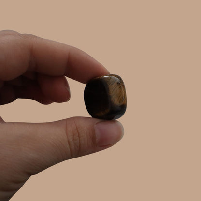 Piedra Ojo de tigre pulida, pieza única número 7 - Teraviva