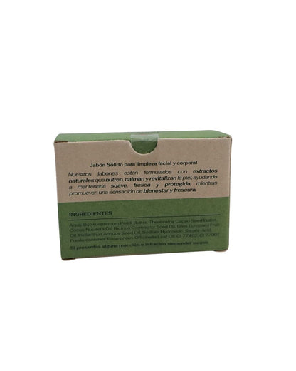 Jabón facial de romero Pachha, cuidado facial natural