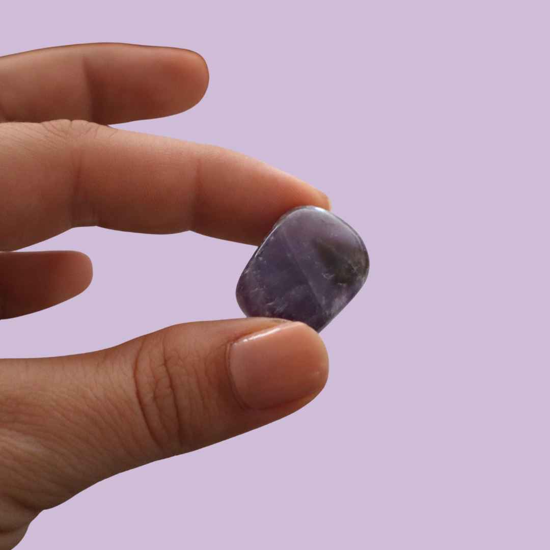 Piedra amatista natural