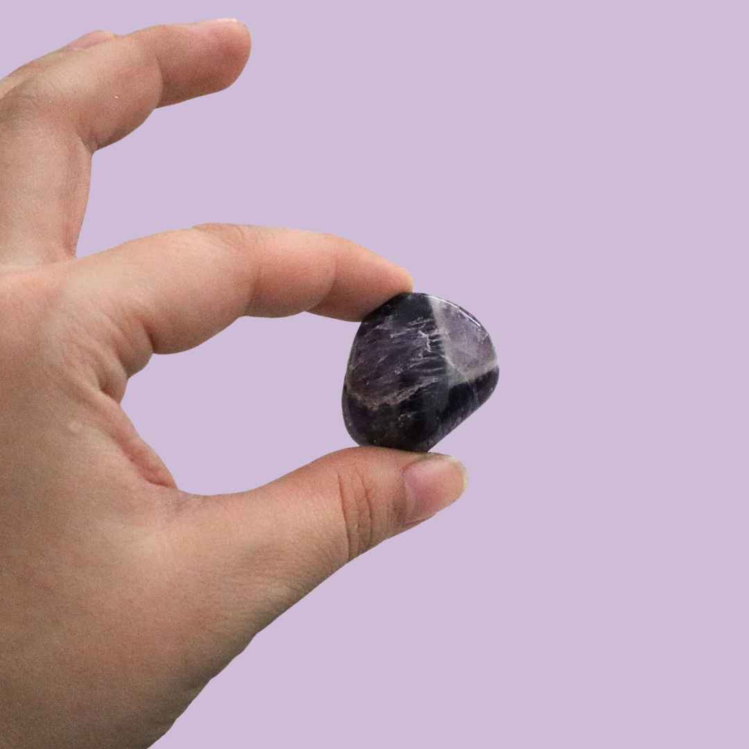 Piedra amatista natural