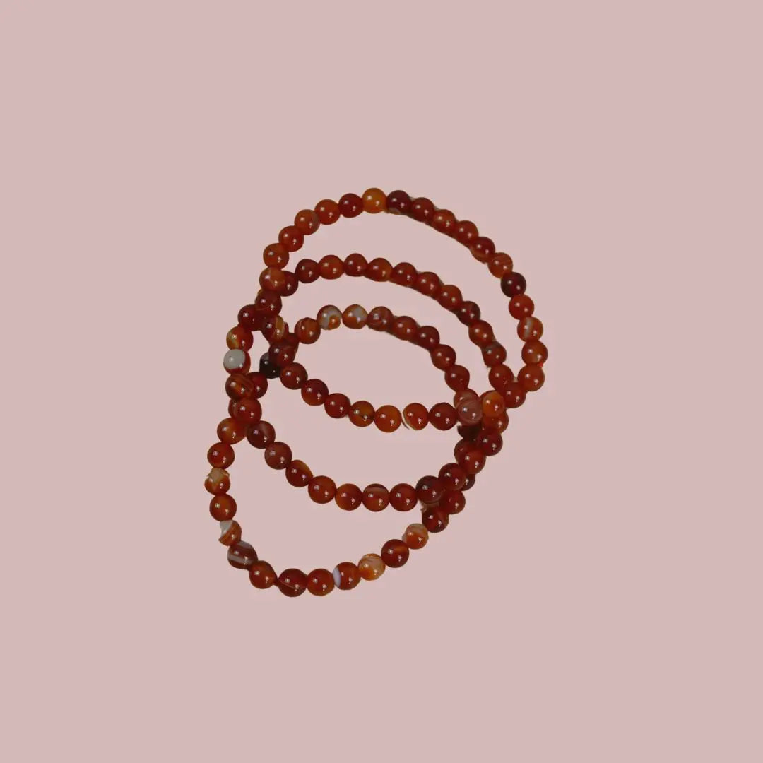 Pulsera de Cornalina Naranja 
