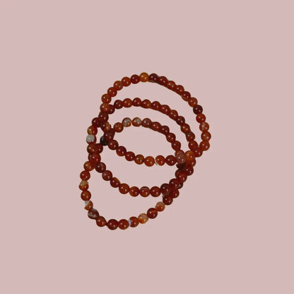 Pulsera de Cornalina Naranja 