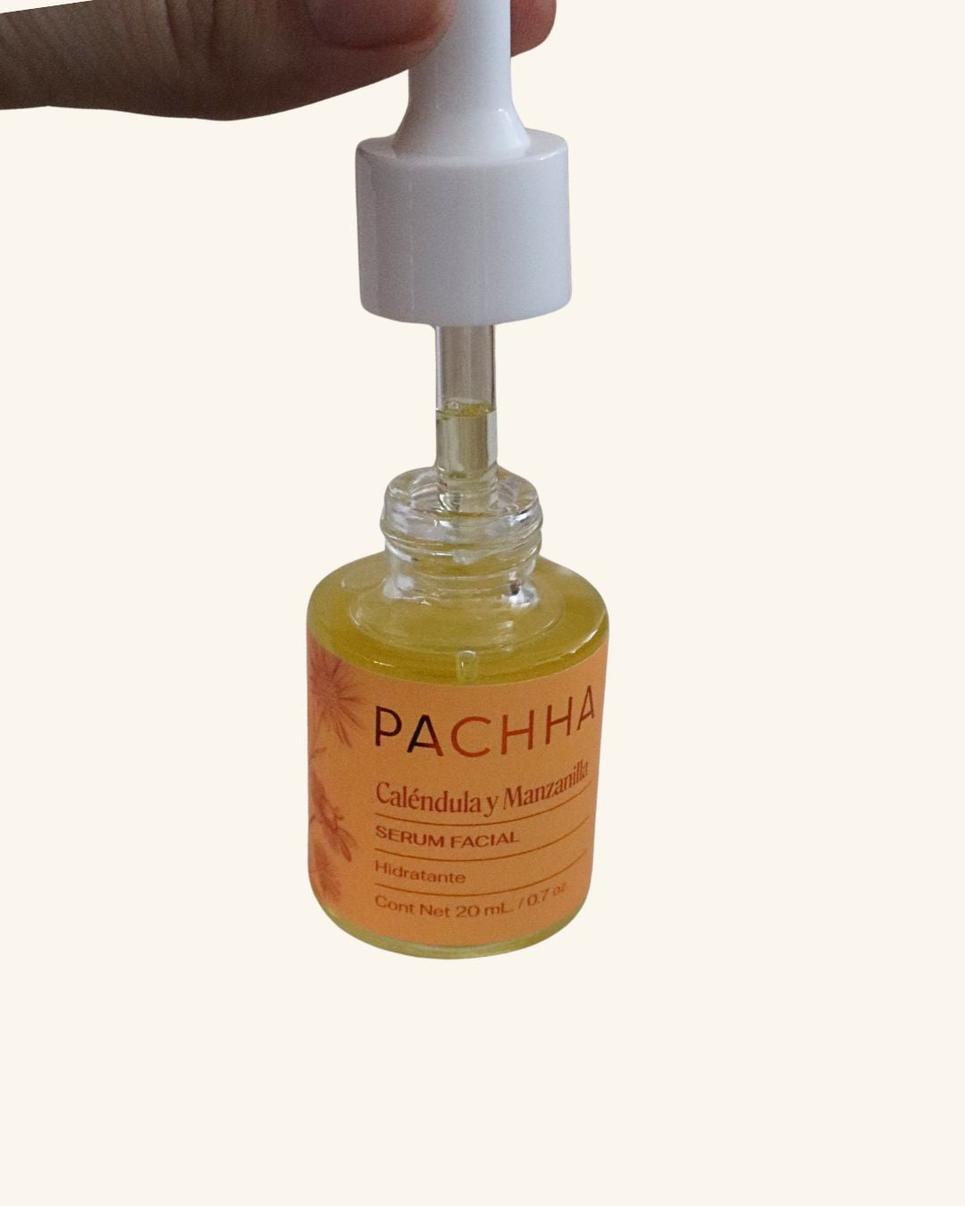 Serum de caléndula y manzanilla con vitamina C de frutas