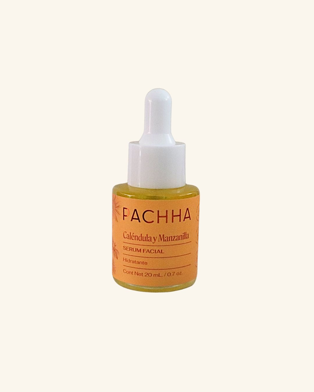 Serum facial hidratante de caléndula y manzanilla Pachha 20 ml