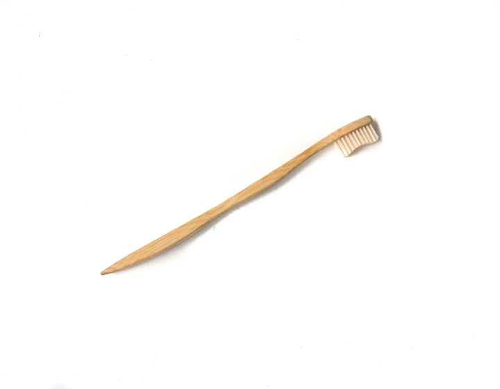 Cepillo de dientes de bambú ergonómico - Teraviva
