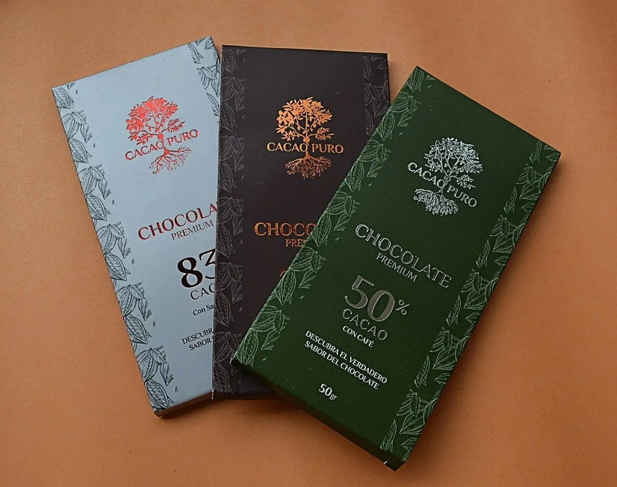 Chocolatina Cacao puro - Teraviva