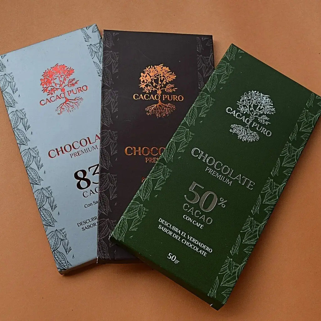 Chocolatina Cacao puro - Teraviva