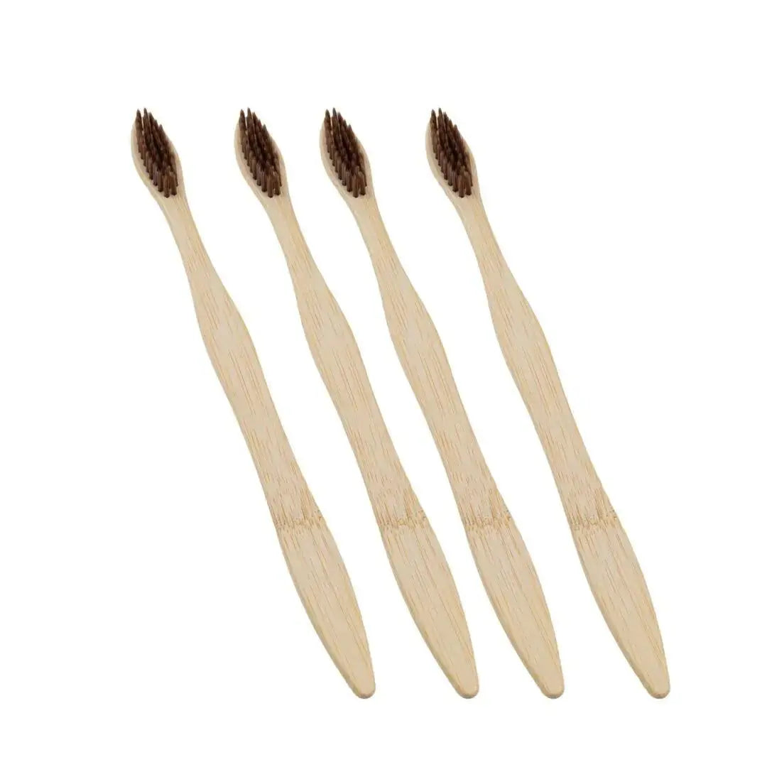 Combo cepillos de dientes de Bambu suave - Teraviva