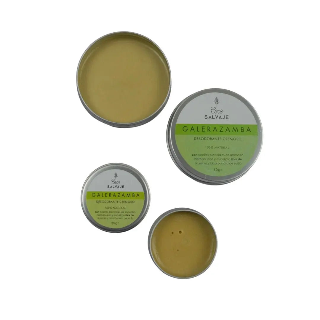 Desodorante natural Coco salvaje Galerazamba - Teraviva