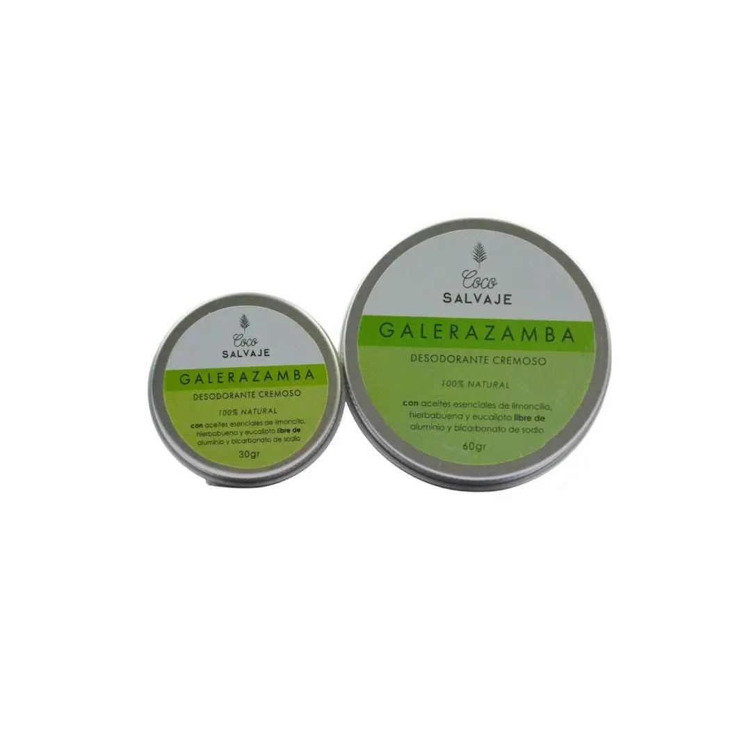 Desodorante natural Coco salvaje Galerazamba - Teraviva