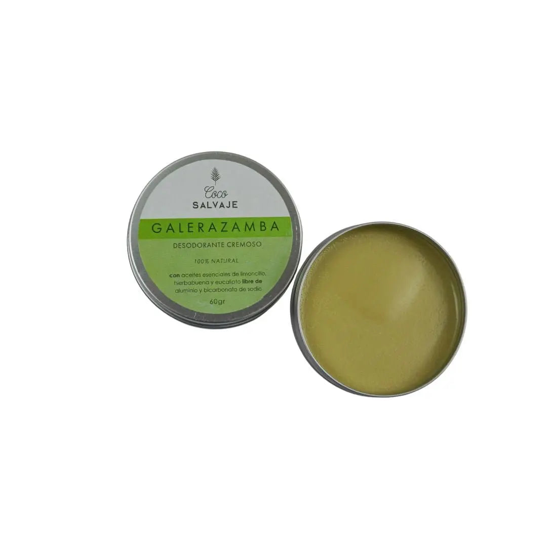 Desodorante natural Coco salvaje Galerazamba - Teraviva