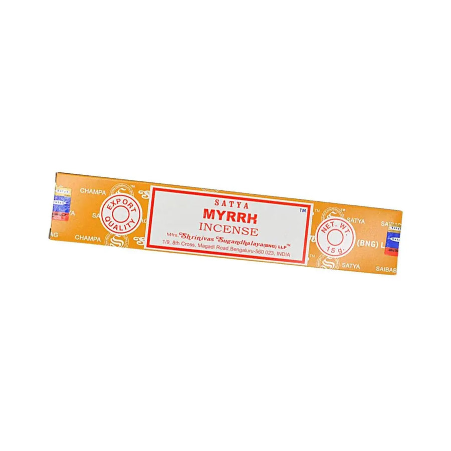 Incienso Mirra – Nag champa Myrrh Satya - Teraviva