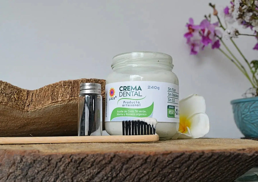 Kit dental - crema. Seda dental ecológica 