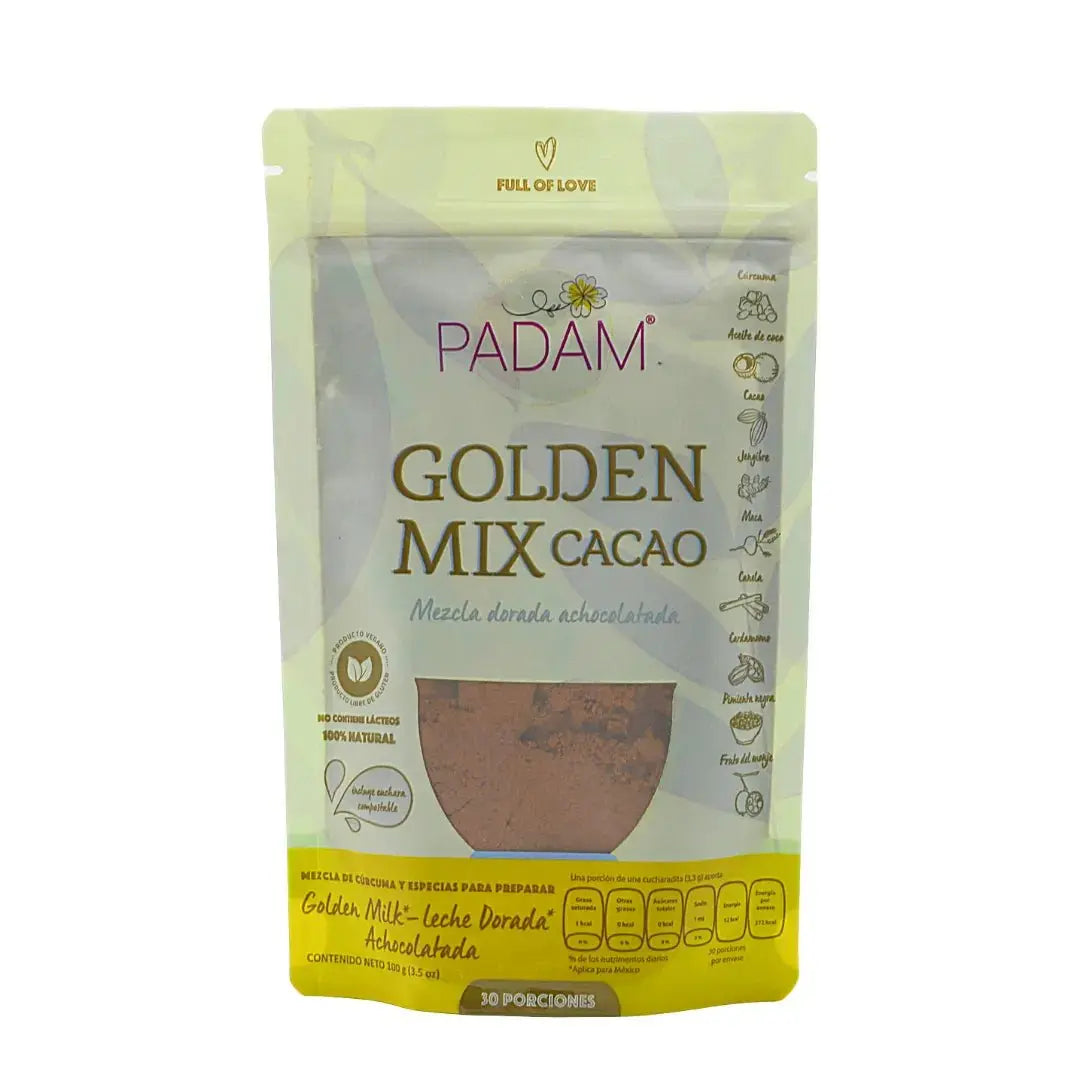 Leche dorada Cacao Golden mix Padam - Teraviva