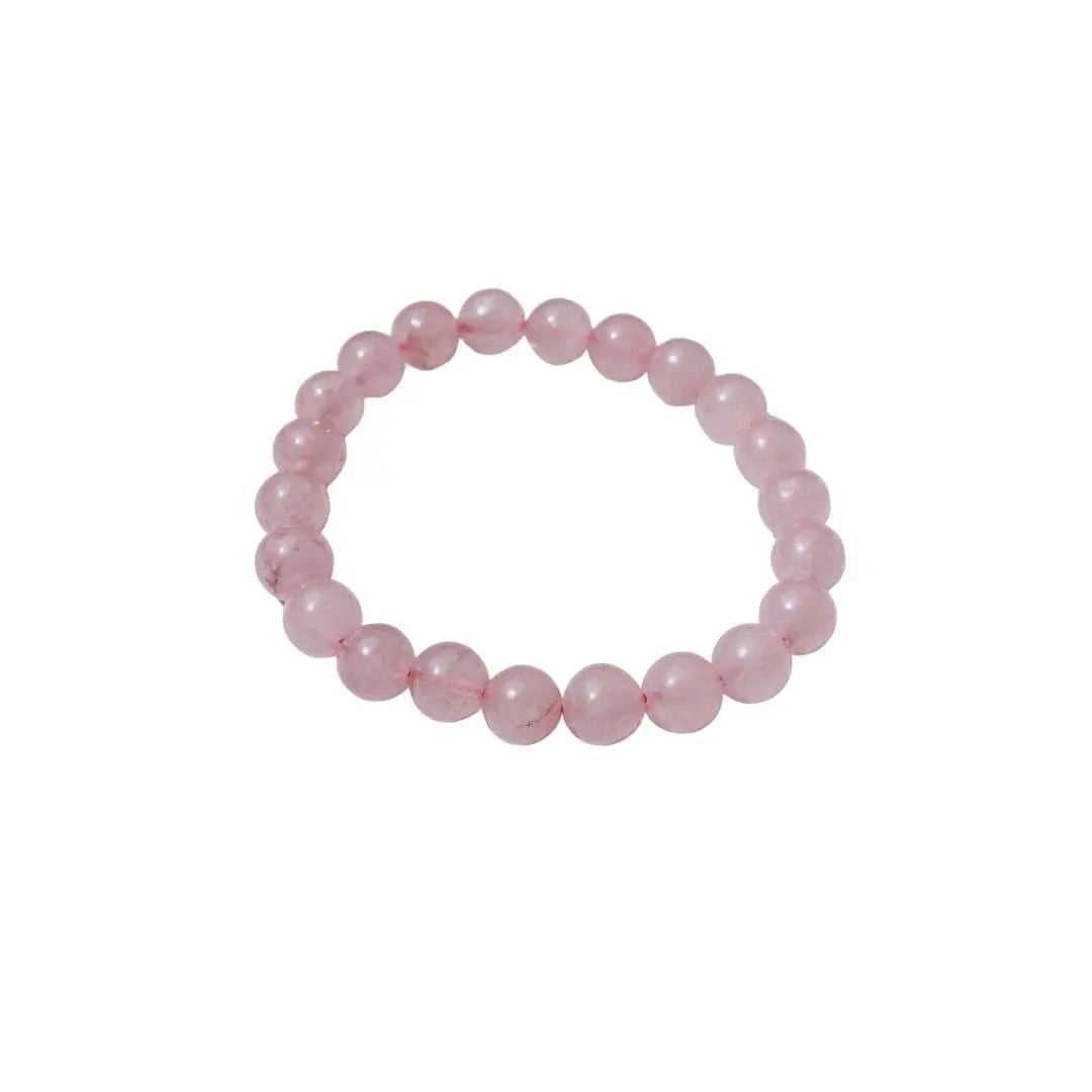 Pulsera Cuarzo rosa elástica - Teraviva