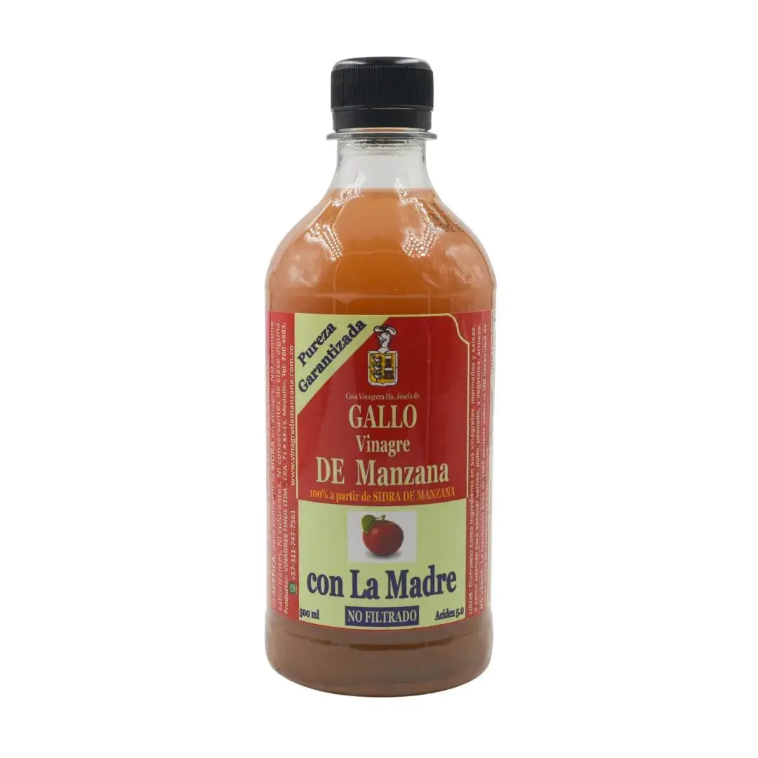 vinagre de manzana con la madre